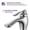 Anzzi Anfore Single Hole Single Handle Bathroom Faucet in Polished Chrome L-AZ104CH - alternate 5